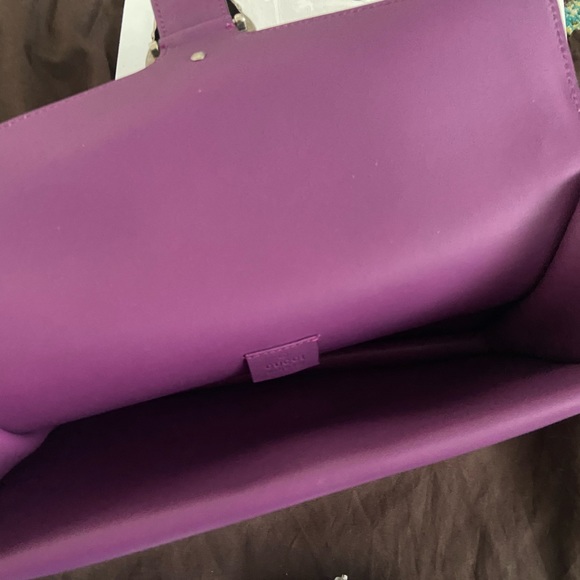 ❌SOLD❌GUCCI DIONYSUS suede leather RARE XL clutch - Picture 8 of 9